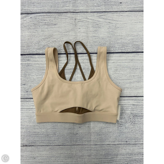 Athletic Bra By Zyia In Cream, Size: M