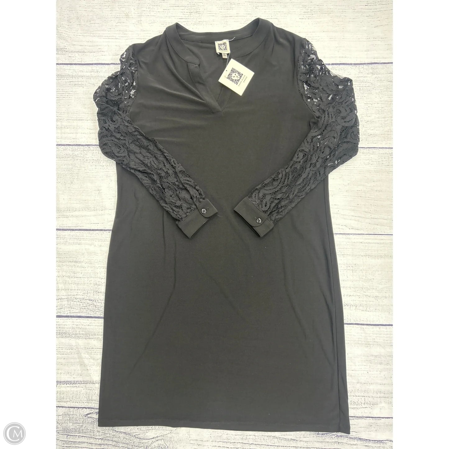 Dress Casual Short By Anne Klein In Black, Size: 10