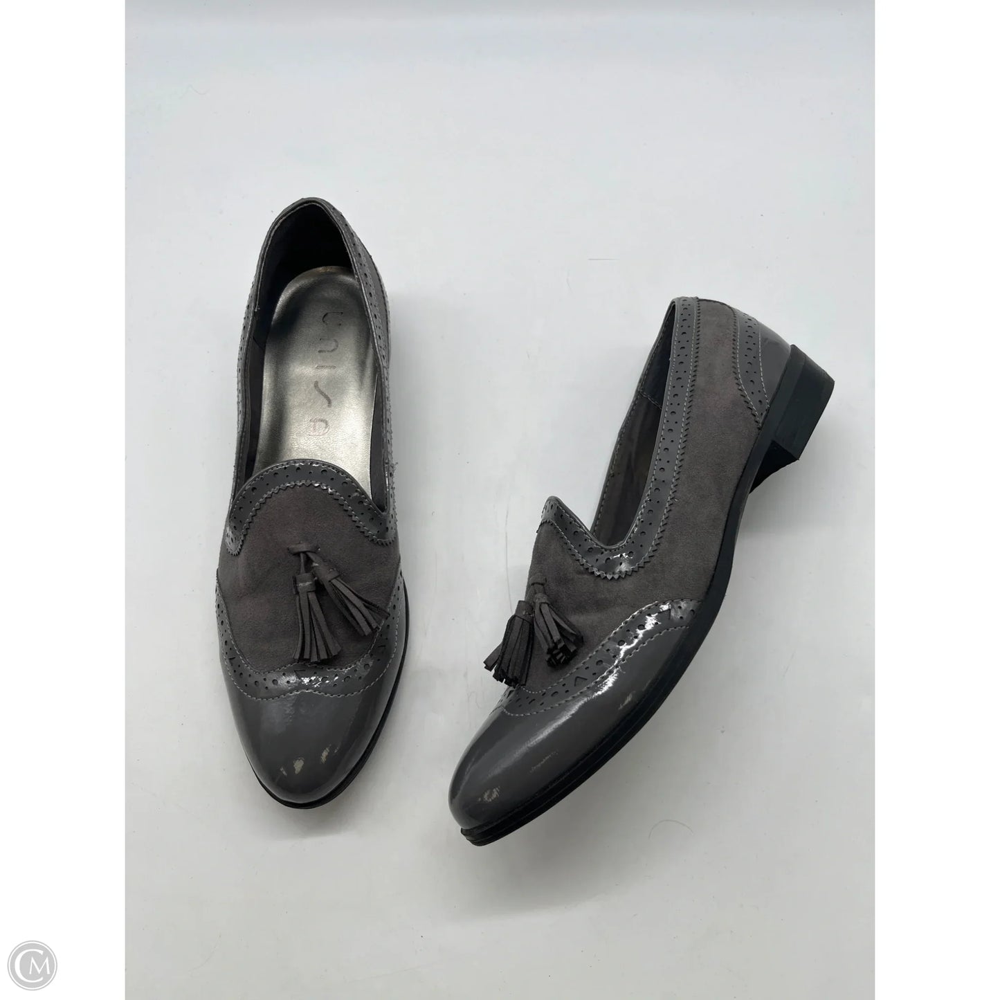 Shoes Flats By Unisa In Grey, Size: 6.5