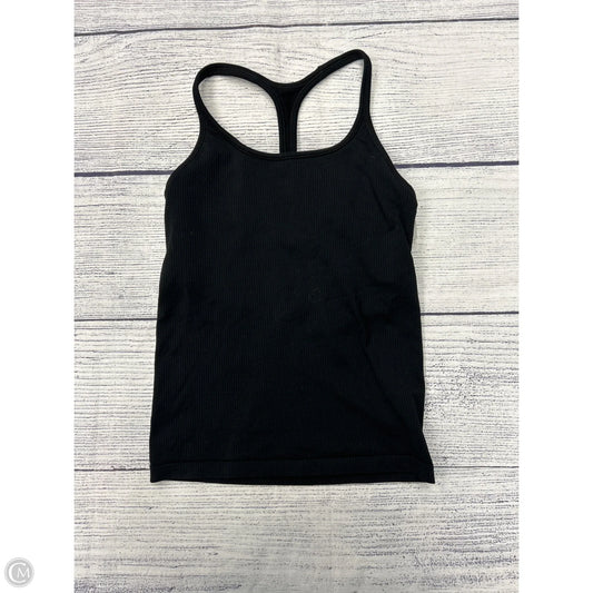 Athletic Tank Top By Athleta In Black, Size: S