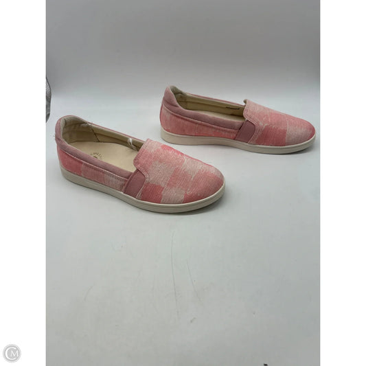 Shoes Flats By Clothes Mentor In Pink, Size: 9.5
