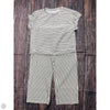 Pants Set 2pc By Clothes Mentor In Cream, Size: 1x