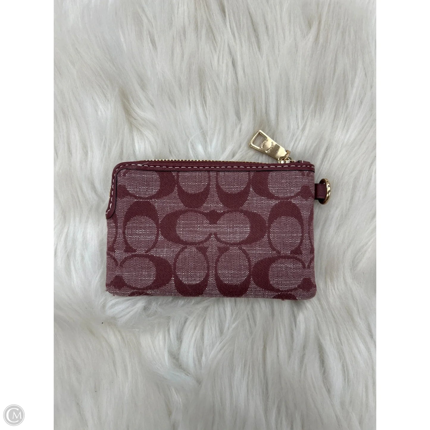 Wallet Designer By Coach, Size: Small