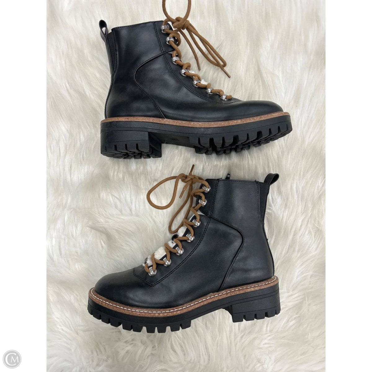 Boots Combat By A New Day In Black, Size: 6