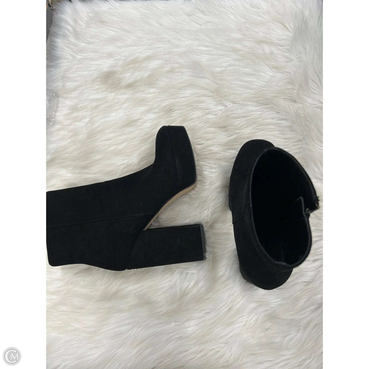 Boots Designer By Coach In Black, Size: 10
