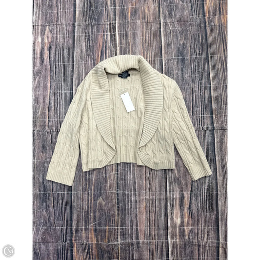 Cardigan By New York And Co In Tan, Size: M