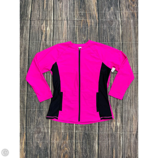 Athletic Top Long Sleeve Crewneck By Clothes Mentor In Pink, Size: Xl