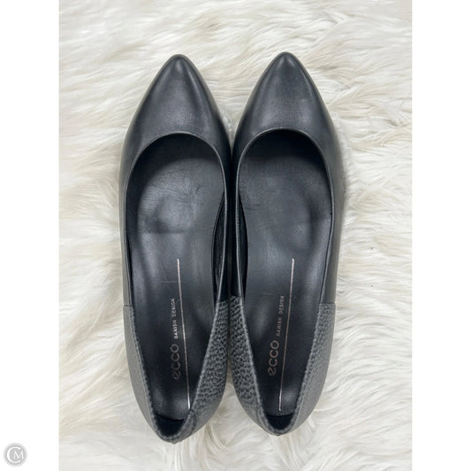 Shoes Flats By Ecco In Black, Size: 8.5
