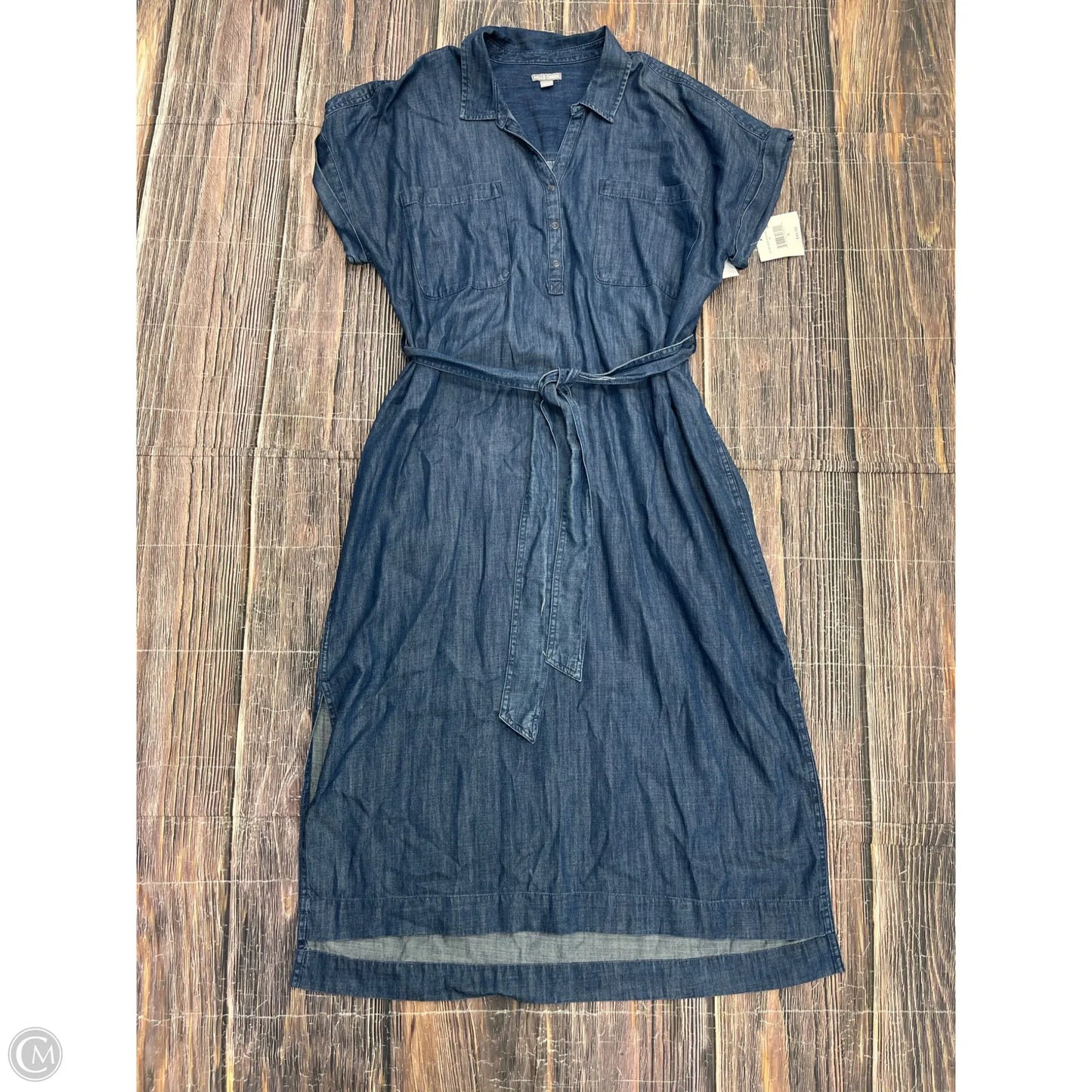 Dress Casual Maxi By Falls Creek In Blue, Size: Xl