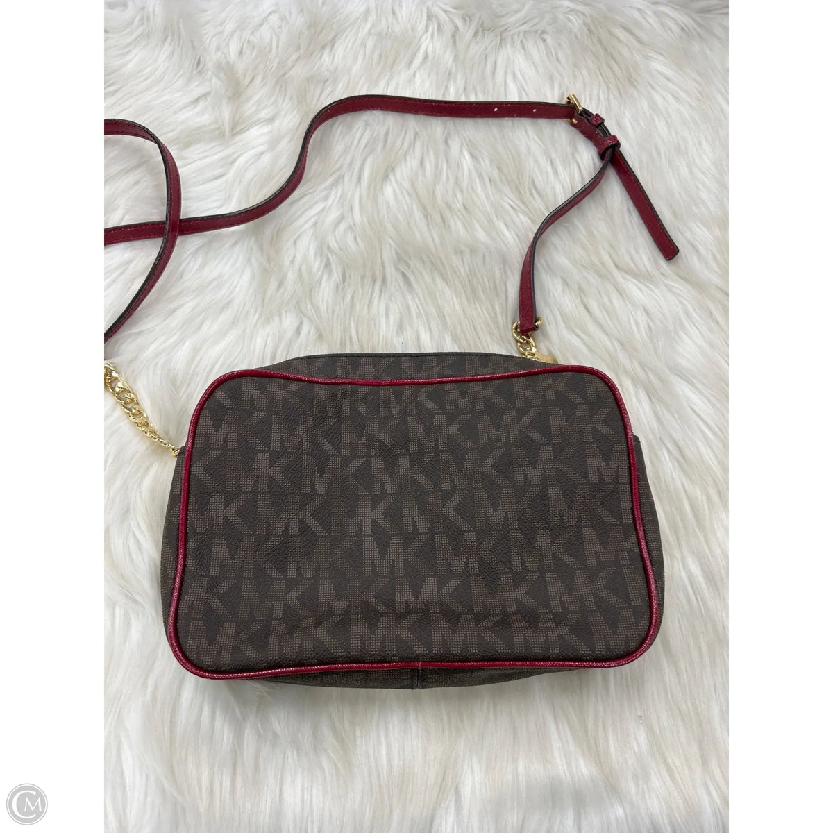 Crossbody Designer By Michael Kors, Size: Medium