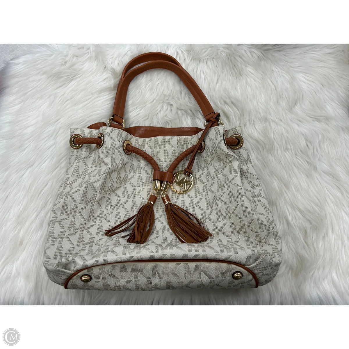 Handbag Designer By Michael Kors, Size: Large