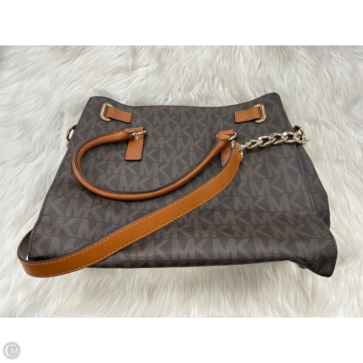 Tote Designer By Michael Kors, Size: Large