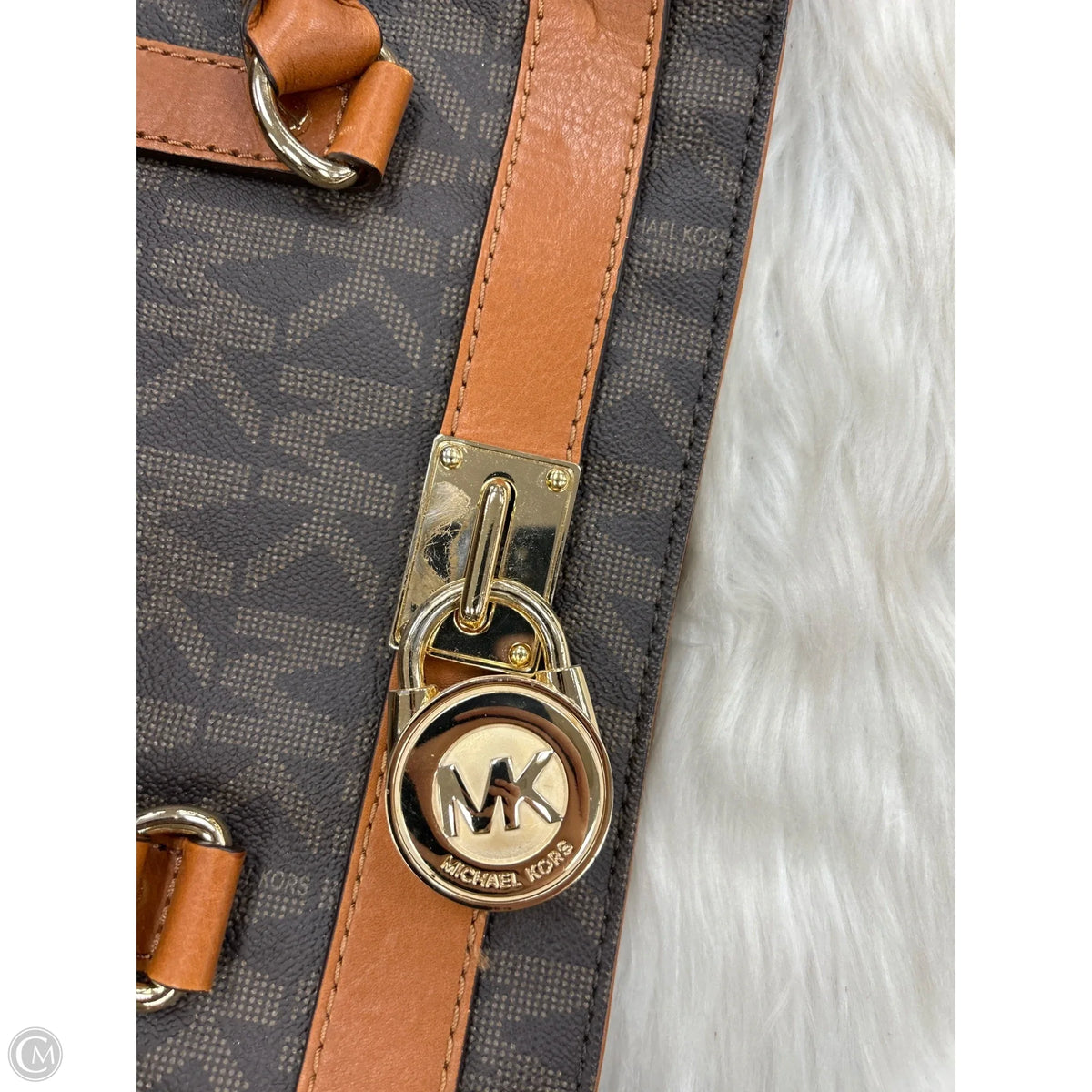 Tote Designer By Michael Kors, Size: Large