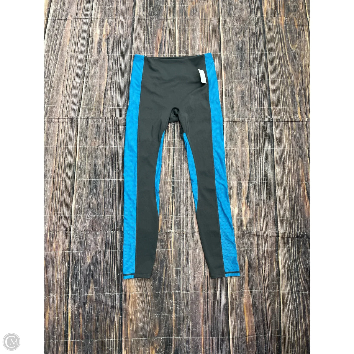 Athletic Leggings By Fabletics In Grey, Size: M