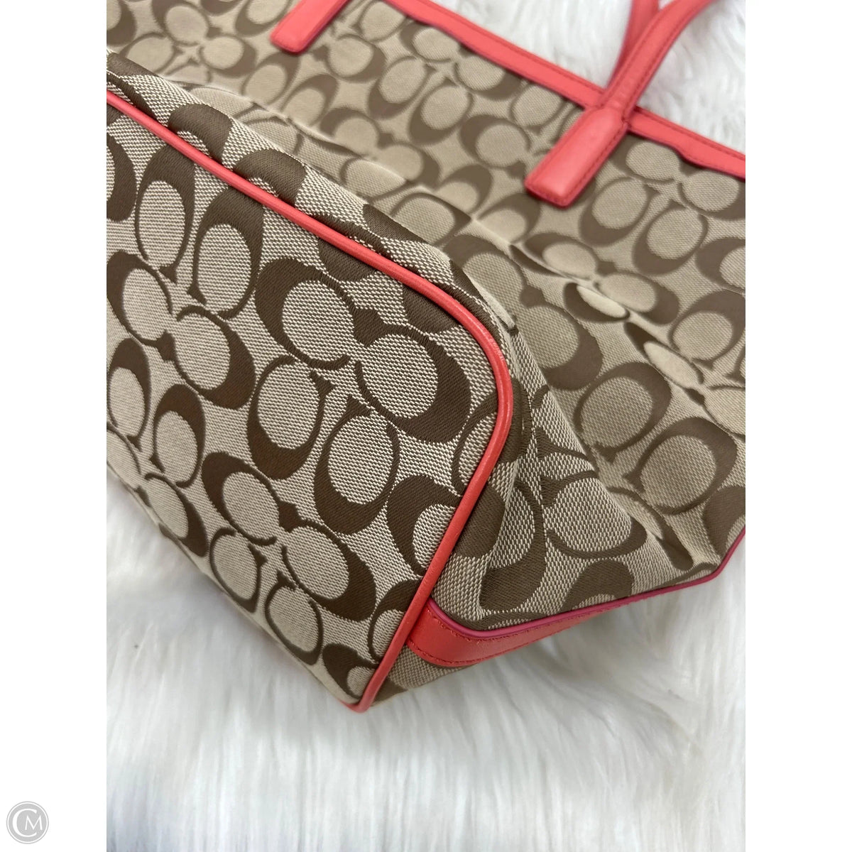 Tote Designer By Coach, Size: Large