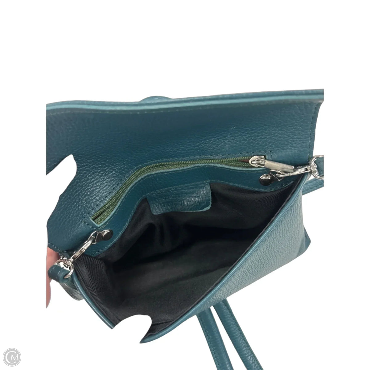 Crossbody Leather By Clothes Mentor, Size: Medium