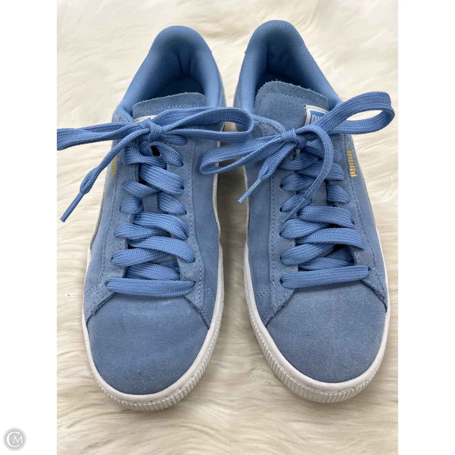Shoes Sneakers By Puma In Blue, Size: 8.5