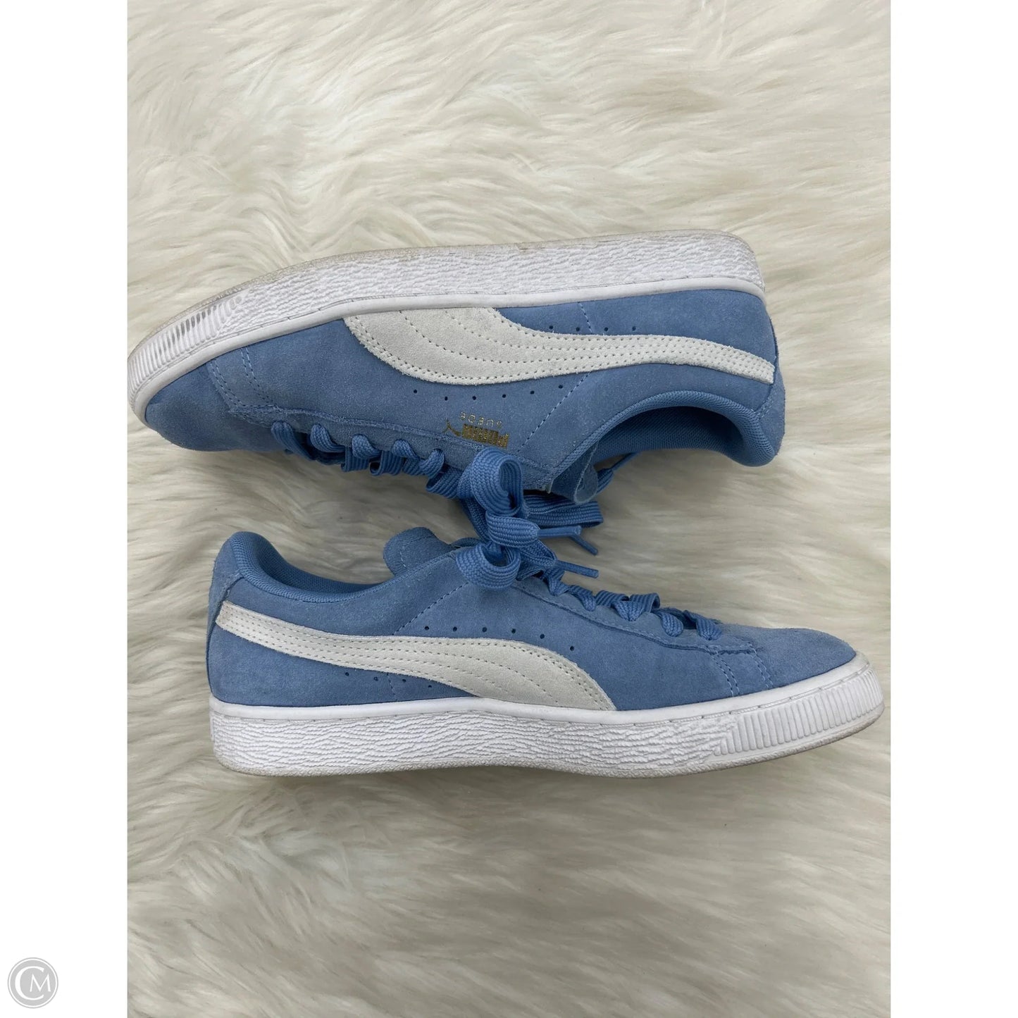 Shoes Sneakers By Puma In Blue, Size: 8.5