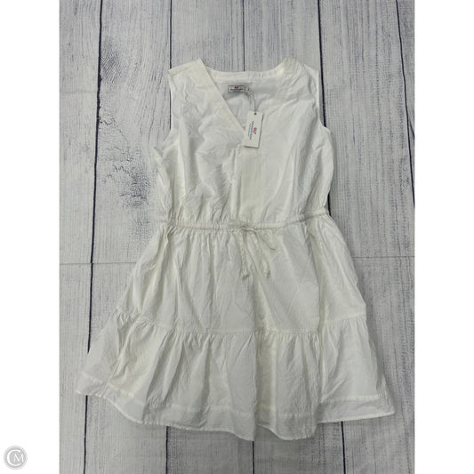 Dress Casual Short By Vineyard Vines In White, Size: L