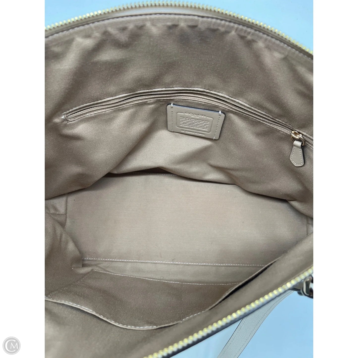 Handbag Designer By Coach, Size: Large
