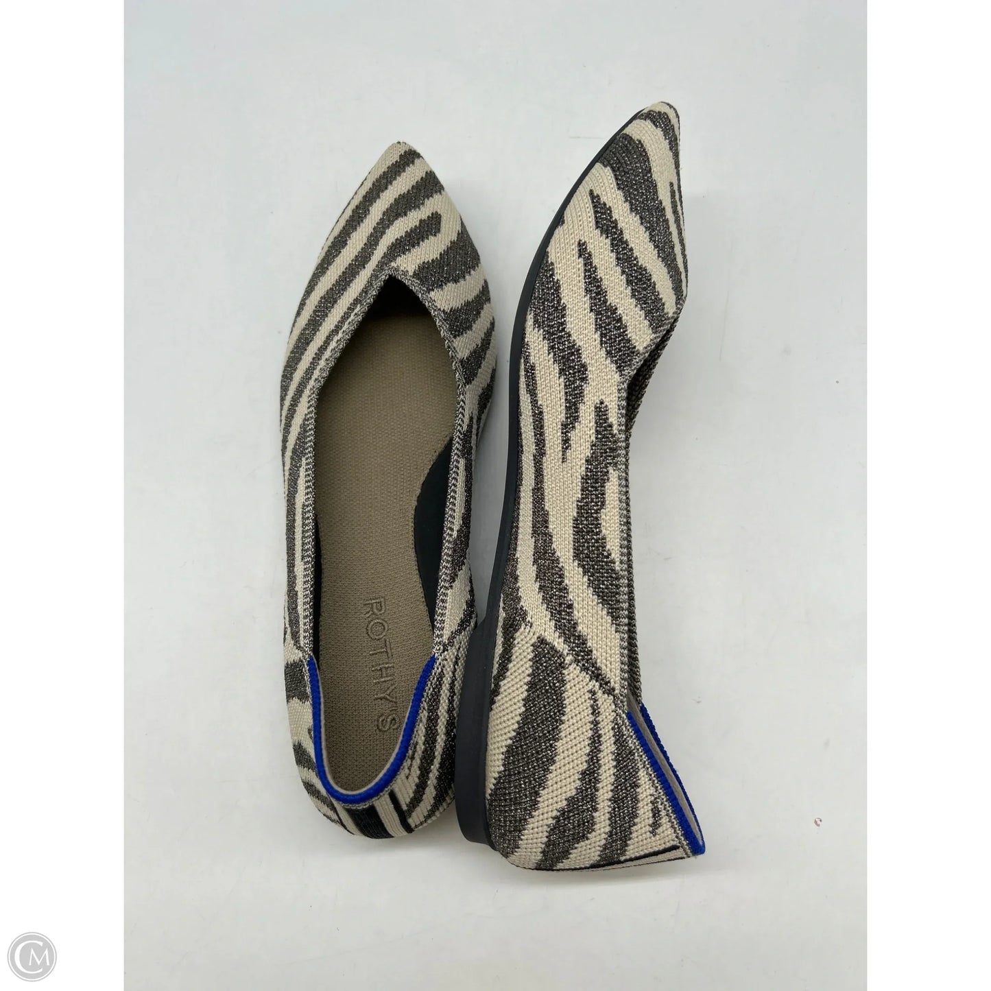 Shoes Flats By Rothys In Animal Print, Size: 7.5
