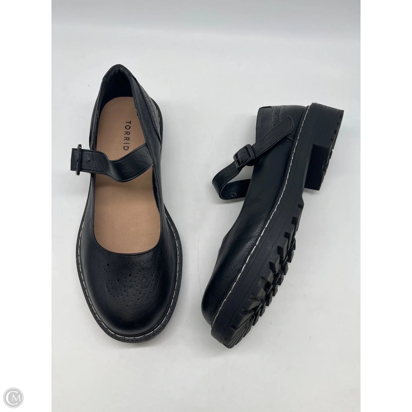Shoes Heels Platform By Torrid In Black, Size: 12