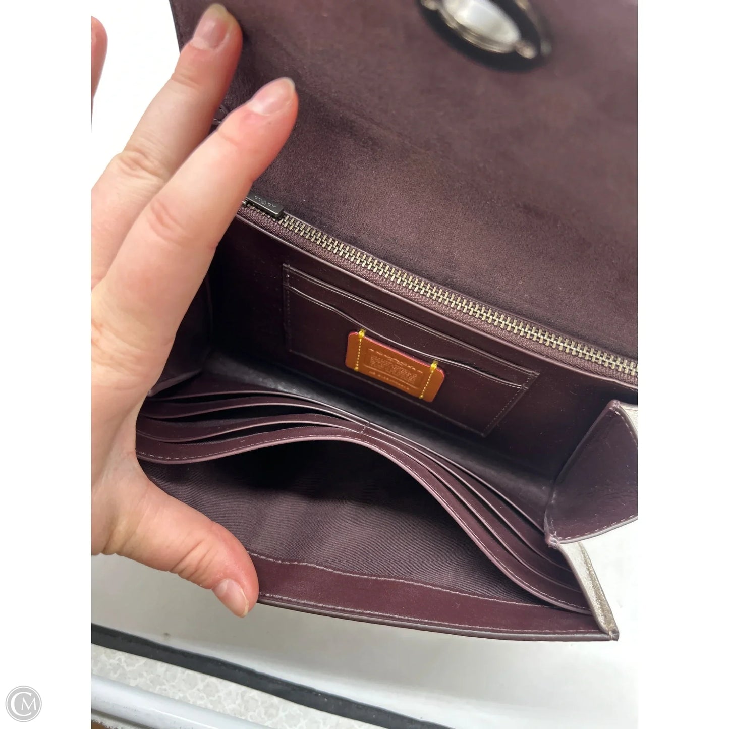 Crossbody Designer By Coach, Size: Small