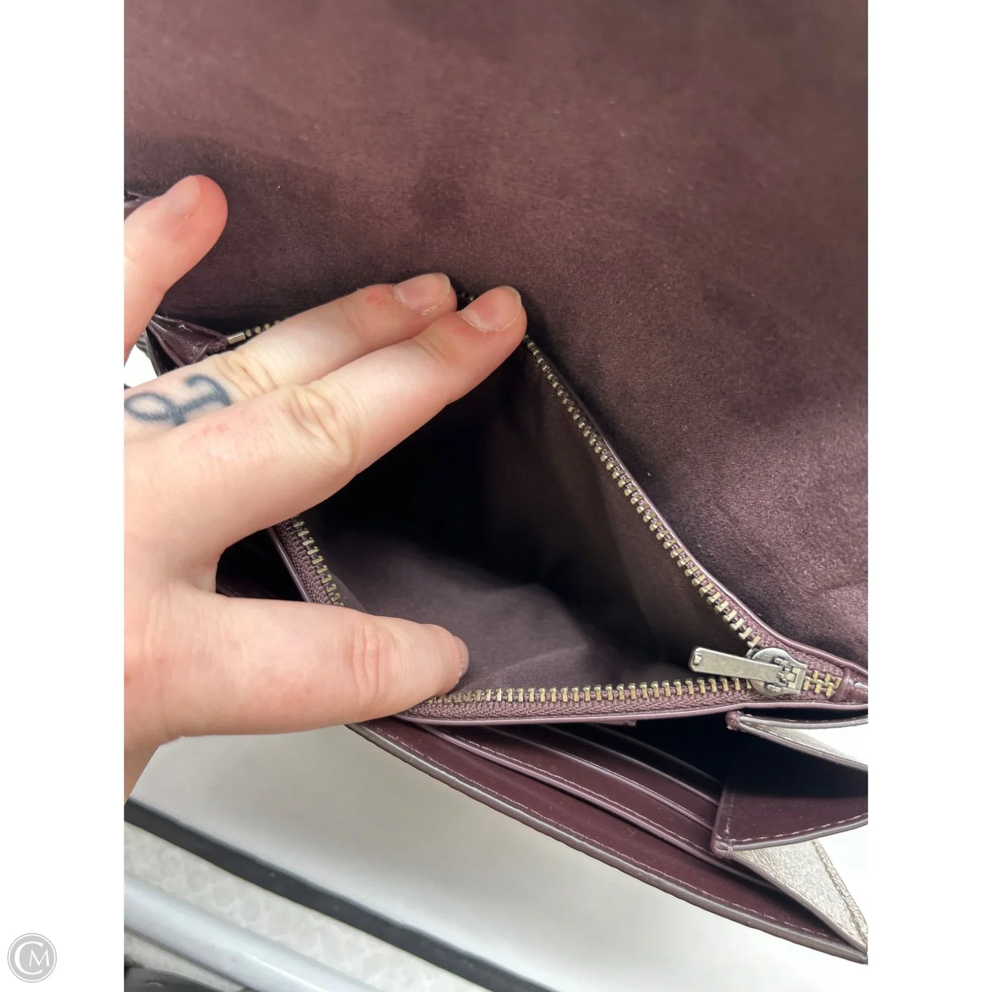 Crossbody Designer By Coach, Size: Small