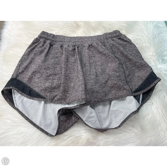 Athletic Shorts By Lululemon In Grey, Size: 10