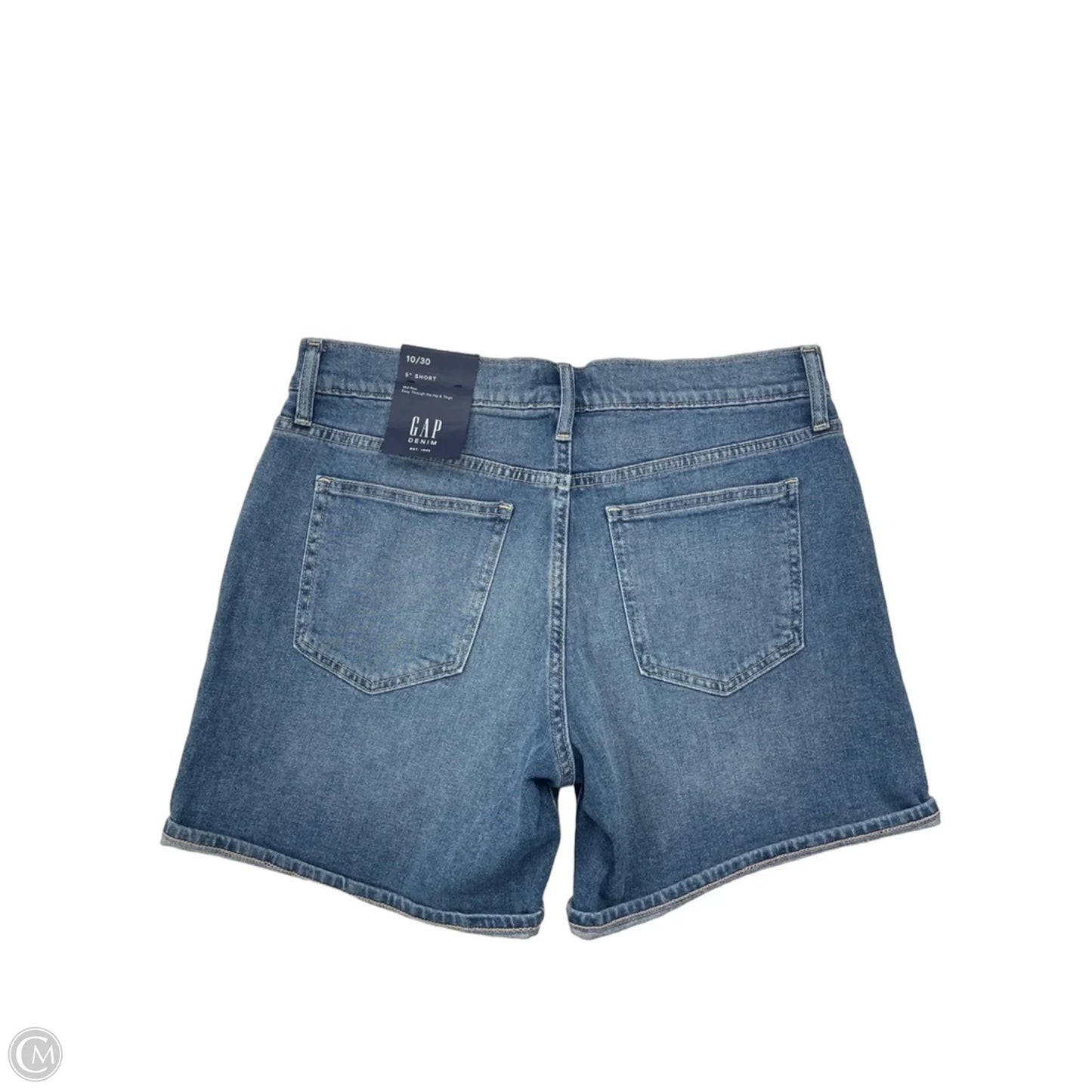 Shorts By Gap In Blue Denim, Size: 10