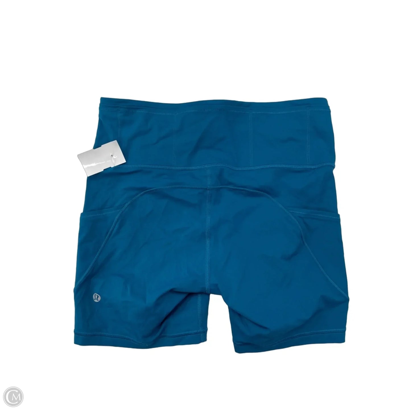 Athletic Shorts By Lululemon In Blue, Size: 8