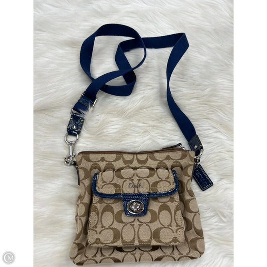 Crossbody Designer By Coach, Size: Medium