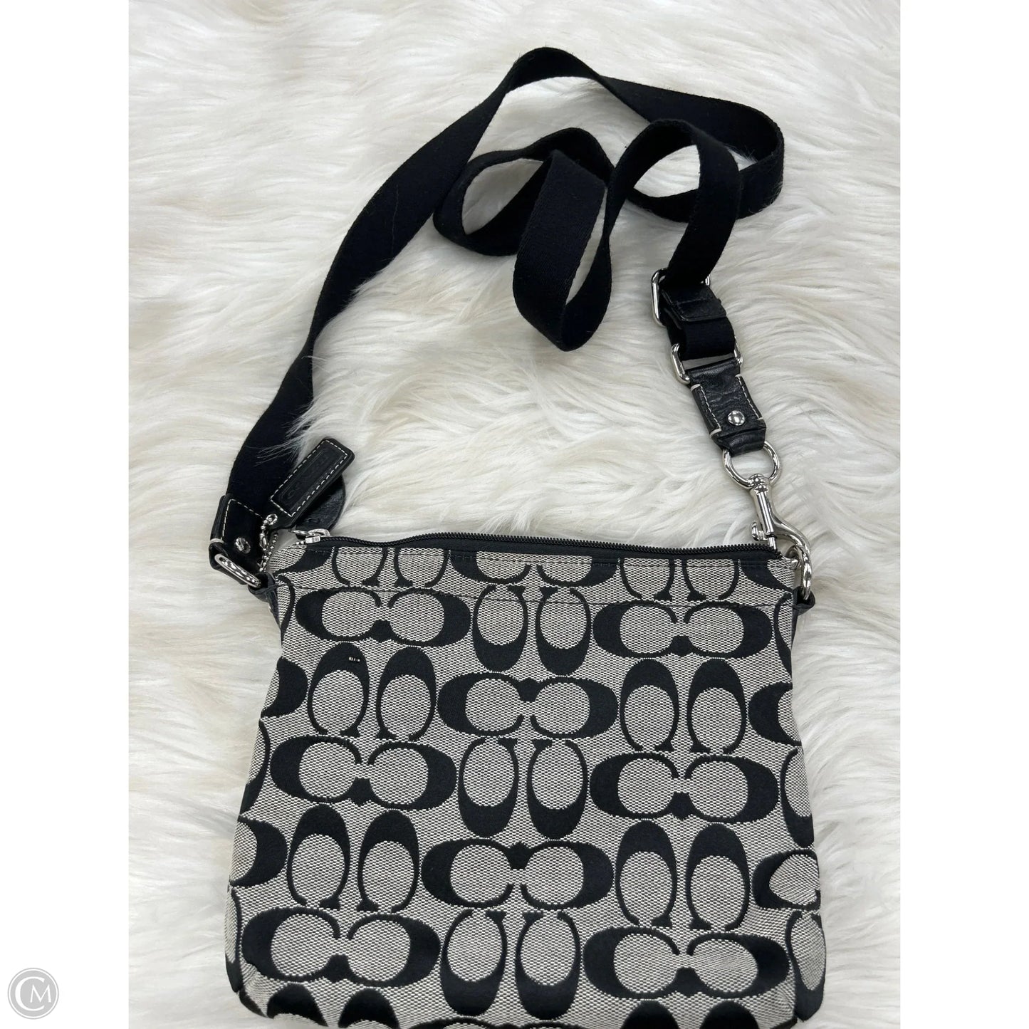 Crossbody Designer By Coach, Size: Medium