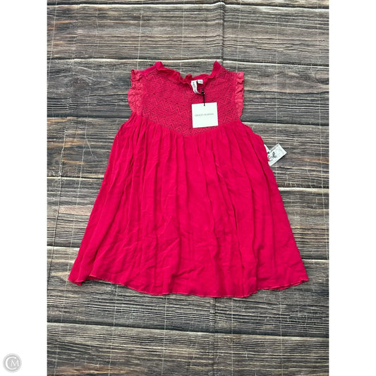 Top Sleeveless By Grace + Karma In Pink, Size: L