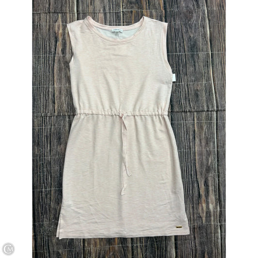 Dress Casual Short By Calvin Klein In Pink, Size: S