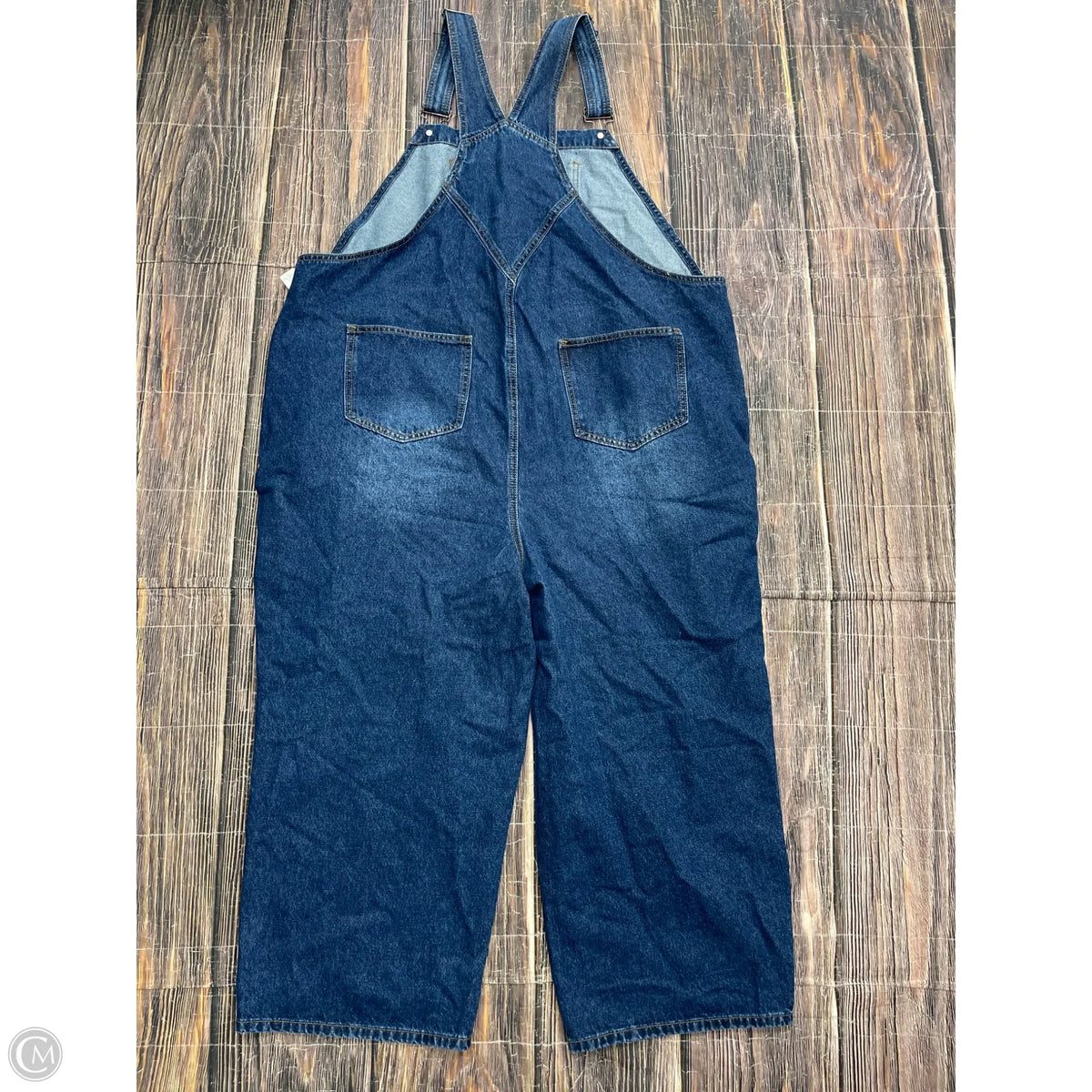 Overalls By Bloomchic In Blue Denim, Size: 18