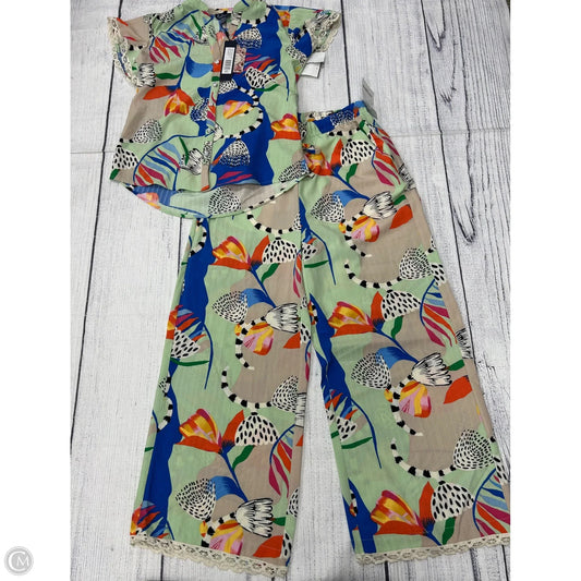 Pants Set 2pc By Clothes Mentor In Multi-colored, Size: Sp