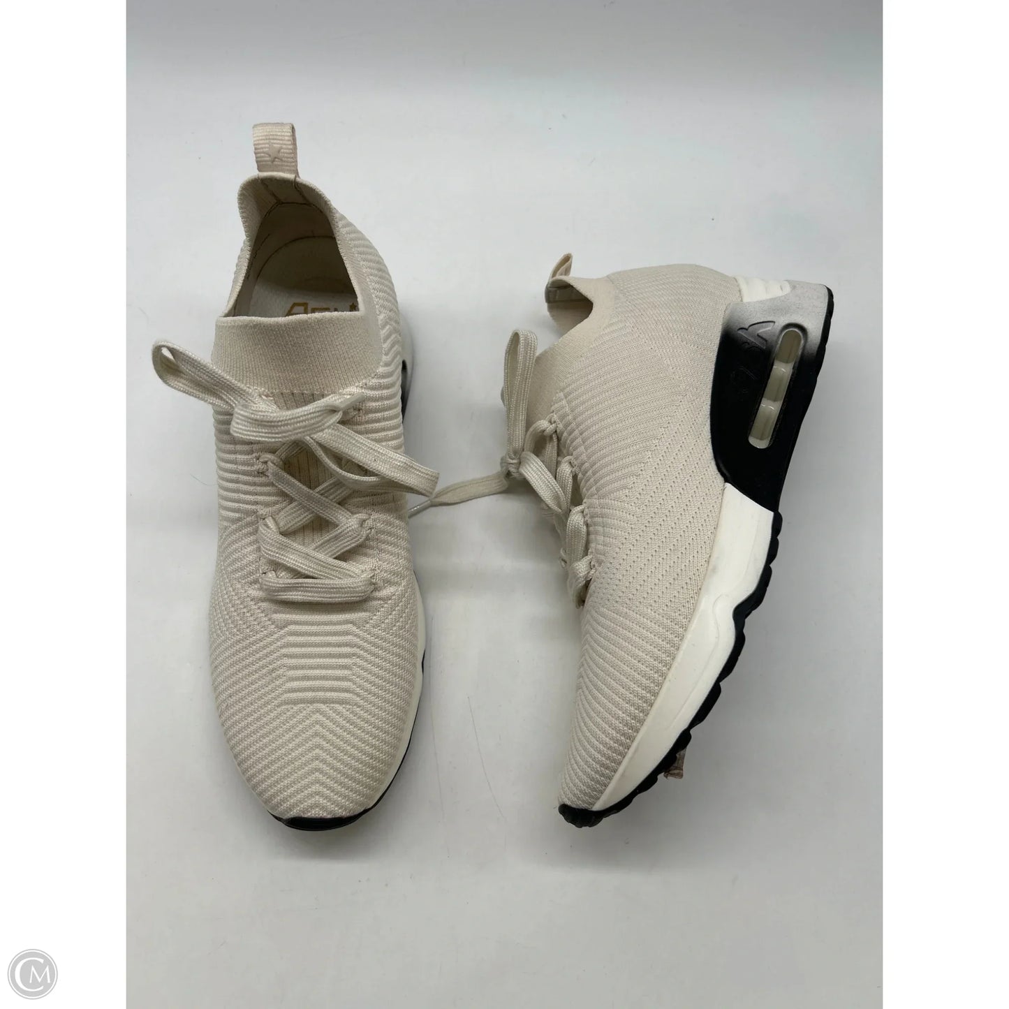 Shoes Athletic By Ash In Cream, Size: 9.5