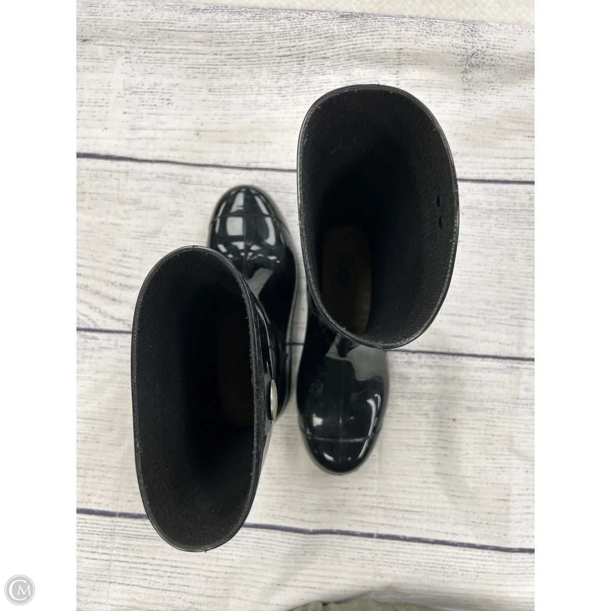Boots Designer By Ugg In Black, Size: 6