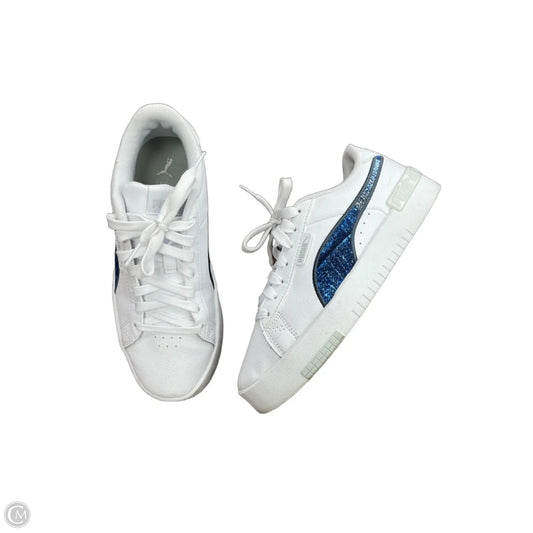 Shoes Athletic By Puma In White, Size: 7.5