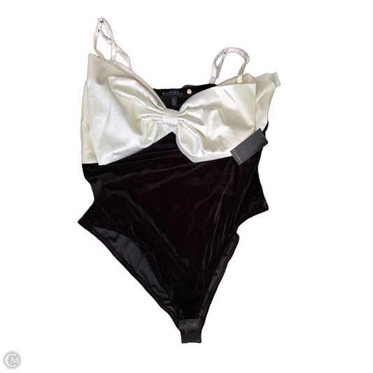 Bodysuit By Eloquii In Black & White, Size: 14