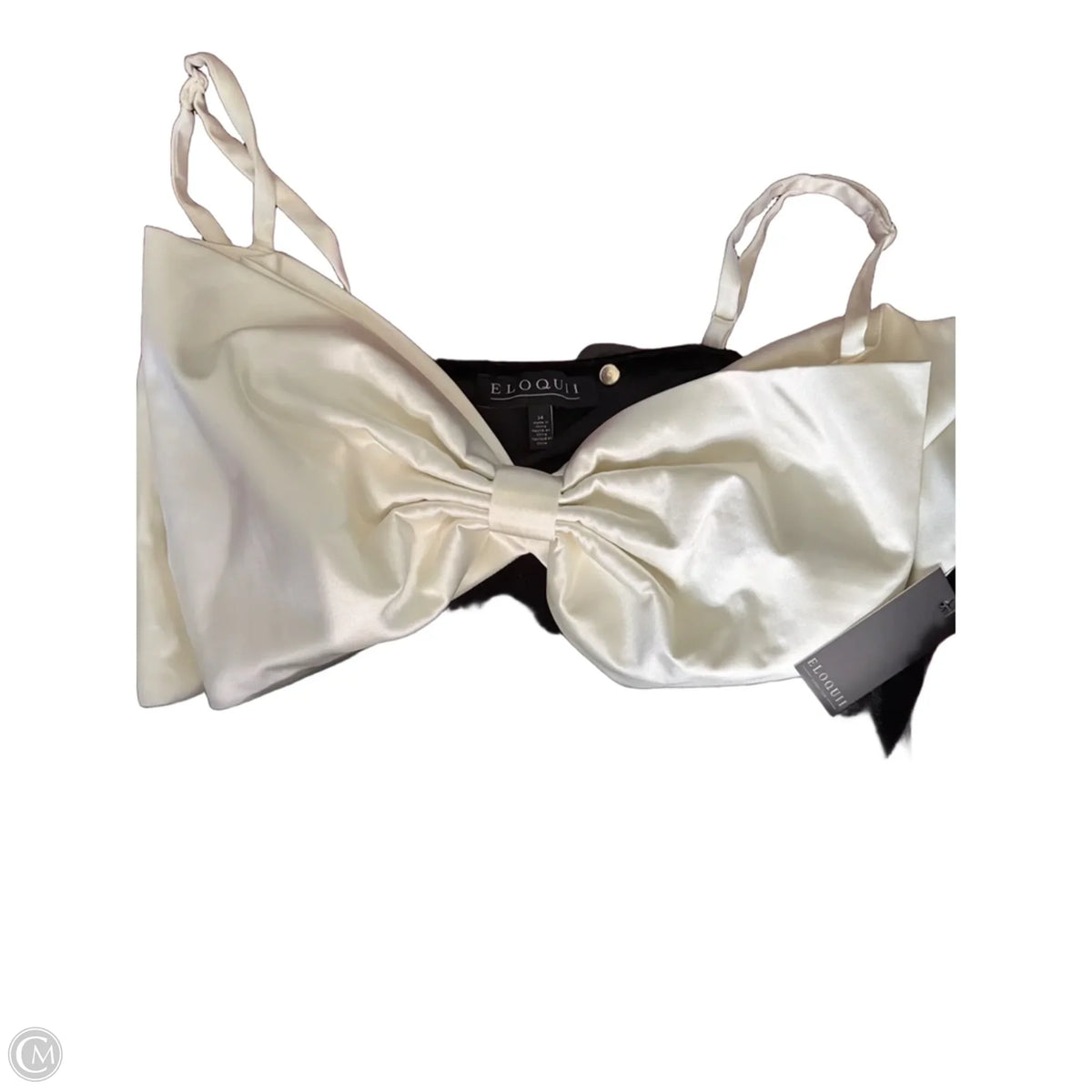 Bodysuit By Eloquii In Black & White, Size: 14