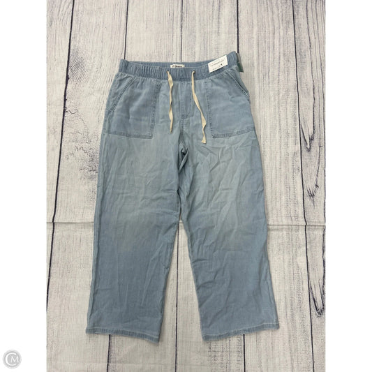 Pants Cropped By Maurices In Blue Denim, Size: 10