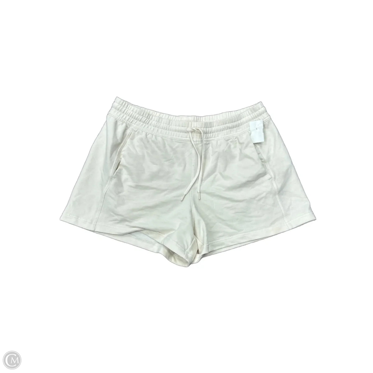Athletic Shorts By Athleta In Cream, Size: L