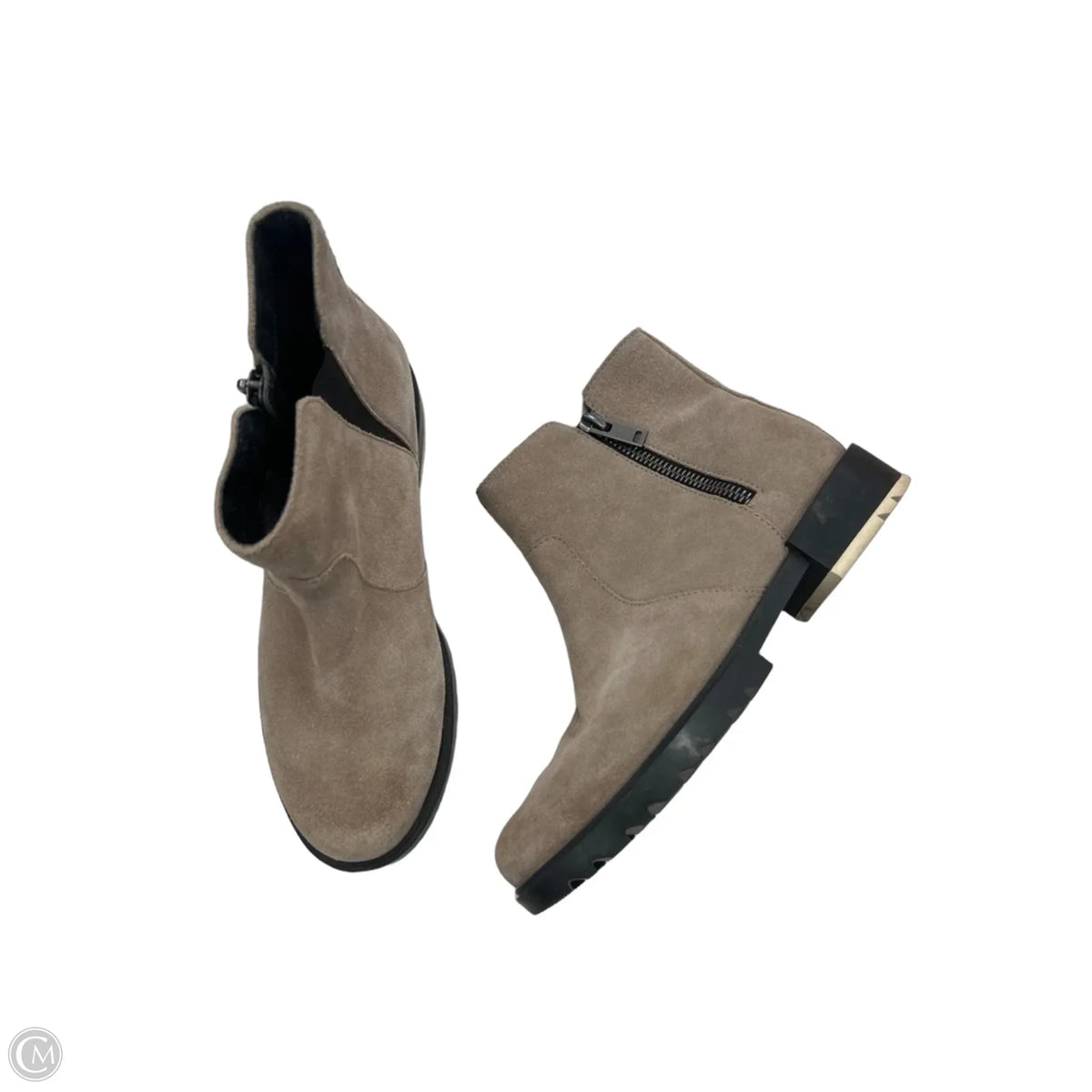 Boots Ankle Heels By Sorel In Tan, Size: 6.5