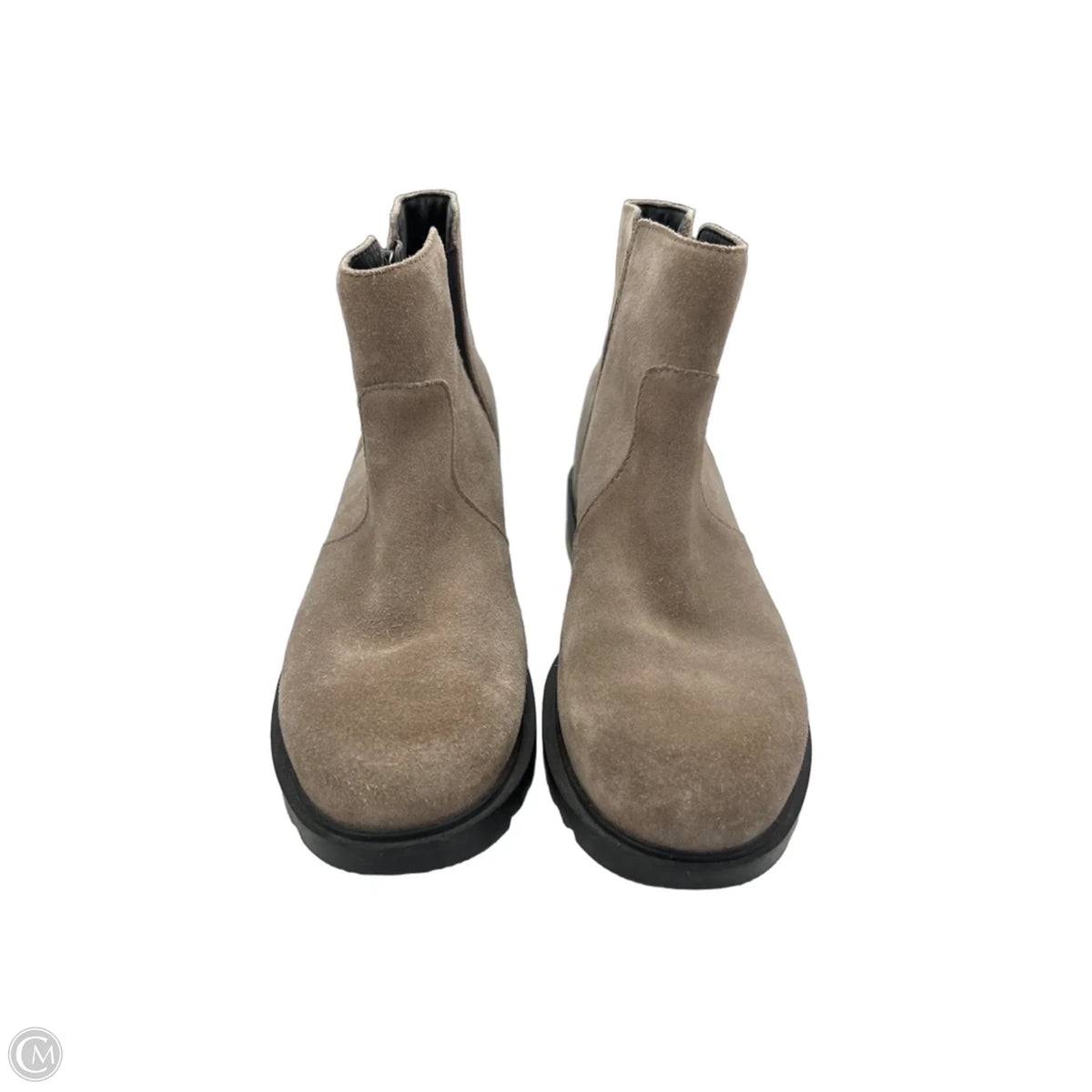 Boots Ankle Heels By Sorel In Tan, Size: 6.5