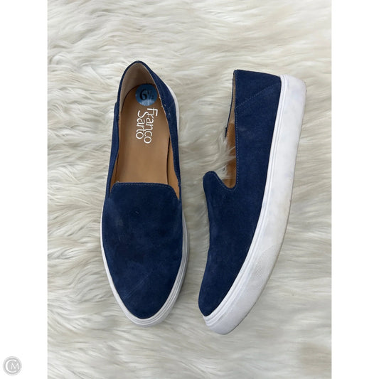 Shoes Flats By Franco Sarto In Blue, Size: 6.5