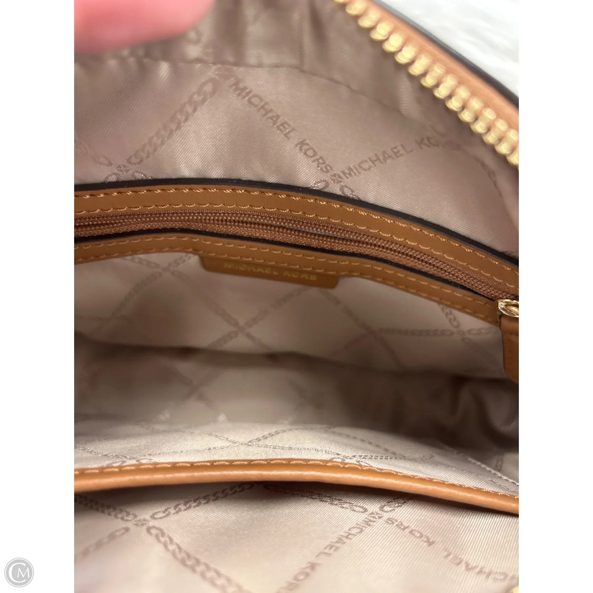 Crossbody Designer By Michael Kors, Size: Medium