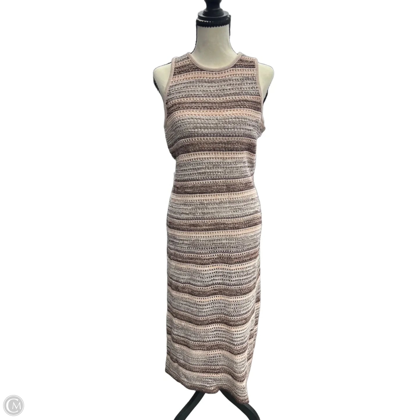 Dress Party Long By By The River In Brown, Size: L
