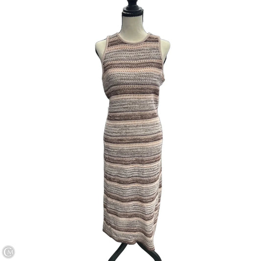 Dress Party Long By By The River In Brown, Size: L